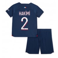 Dres Paris Saint-Germain Achraf Hakimi #2 Domaci za djecu 2023-24 Kratak Rukav (+ kratke hlače)